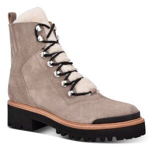 Marc Fisher | Shearling and Leather Boots Size 8M
